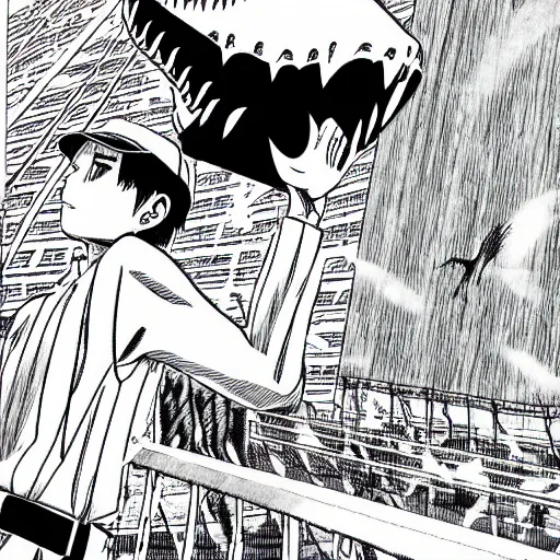 Jurassic Park Manga By Junji Ito Stable Diffusion Openart