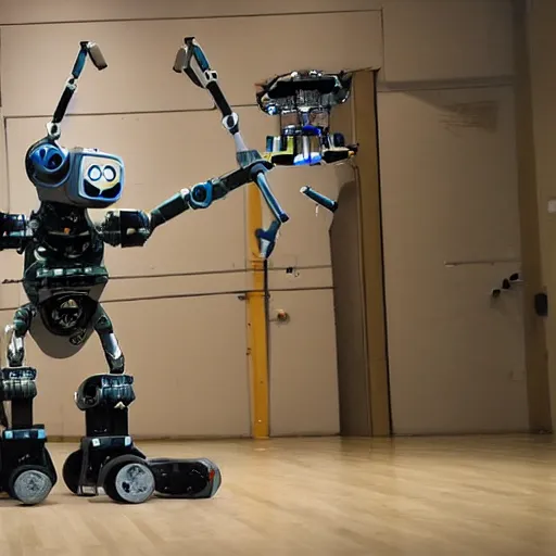 Image similar to atlas robots, boston dynamics