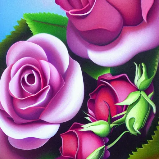 Image similar to squishy delicacy, sacred flower, pink roses, detailed oil painting by Georgia O’Keefe