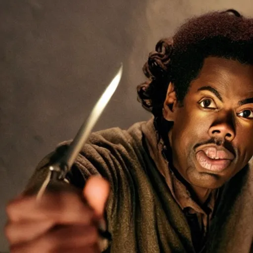 Image similar to chris rock as frodo