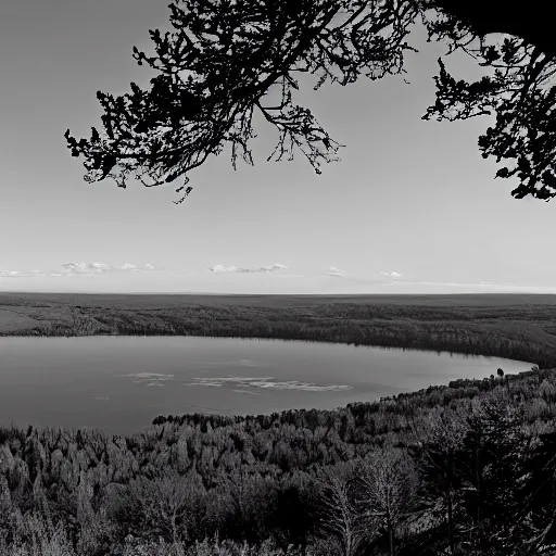 Image similar to Un beau jour, ou peut-être une nuit Près d'un lac je m'étais endormie Quand soudain, semblant crever le ciel Et venant de nulle part Surgit un aigle noir Lentement, les ailes déployées Lentement, je le vis tournoyer Près de moi, dans un bruissement d'ailes Comme tombé du ciel L'oiseau vint se poser