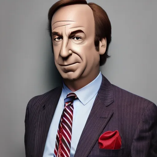 Prompt: saul goodman balloon