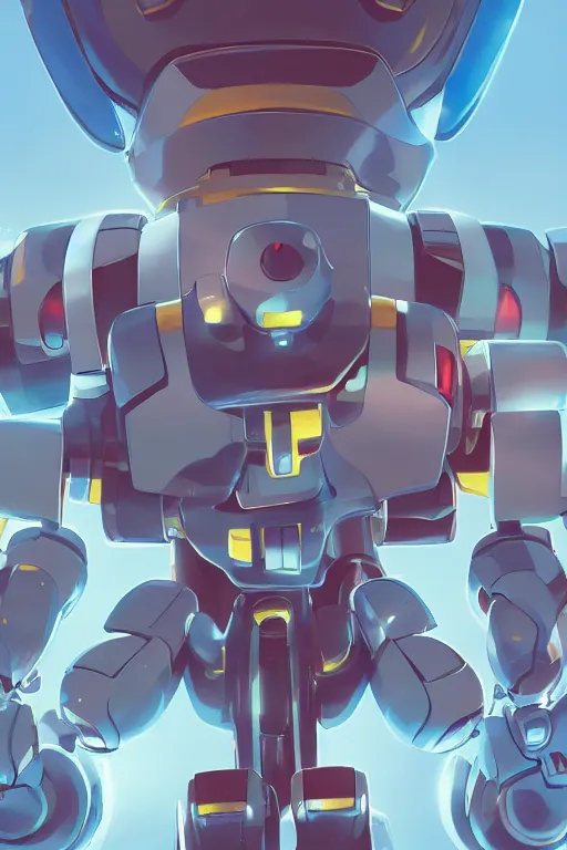 Image similar to metabots medabots medarotto medarot robot minimalist comics, behance hd by jesper ejsing, by rhads, makoto shinkai and lois van baarle, ilya kuvshinov, rossdraws global illumination ray tracing hdr radiating a glowing aura