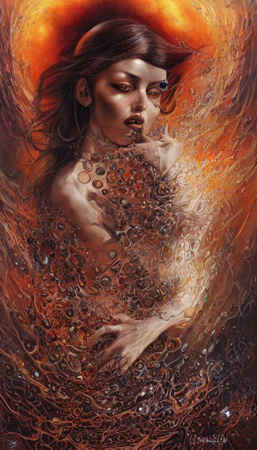 Image similar to The end of an organism, by Karol Bak