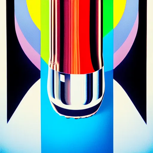 Image similar to chrome soda bottle by shusei nagaoka, kaws, david rudnick, airbrush on canvas, pastell colours, cell shaded, 8 k