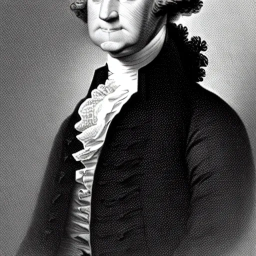 Prompt: photograph of George Washington