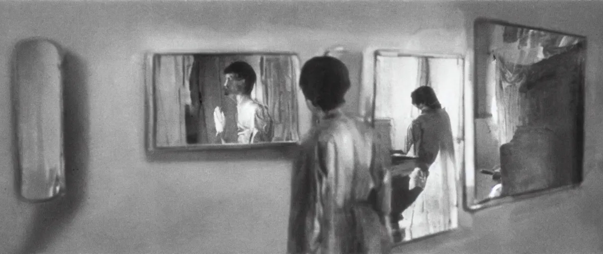 Image similar to film mirror (1975) by andrei tarkovsky