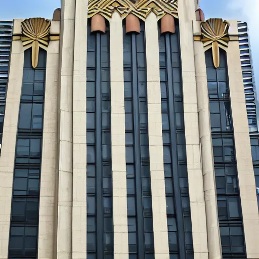 Image similar to art deco building