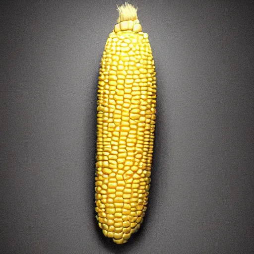 Image similar to hyperrealistic dslr film still of billy mays disguised as corn on the cob, stunning 8 k octane comprehensive 3 d render, inspired by istvan sandorfi & greg rutkowski & unreal engine, perfect symmetry, dim volumetric cinematic lighting, extremely hyper - detailed, incredibly real lifelike attributes & flesh texture, intricate, masterpiece, artstation, stunning