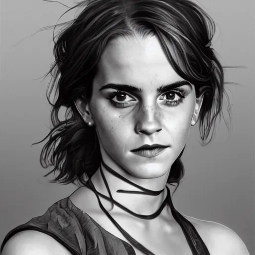 Image similar to Very funny Emma Watson looking like a monkey, colorful painting on grey scale face, powerful , magic, thunders, dramatic lighting, intricate, wild, highly detailed, digital painting, artstation, concept art, smooth, sharp focus, illustration, art by artgerm and greg rutkowski and alphonse mucha, footage