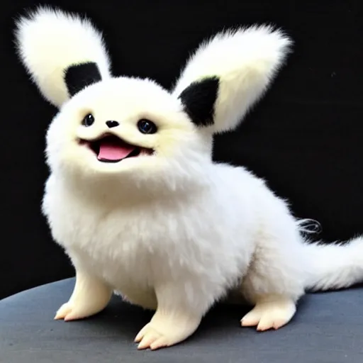 Image similar to real life Pokemon, fluffy, realistic