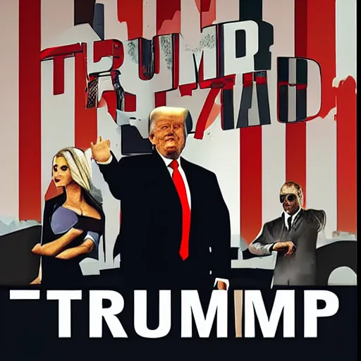 Prompt: trump theft auto