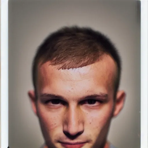 Image similar to an esports pro, portrait, polaroid, by wolfgang tillmans