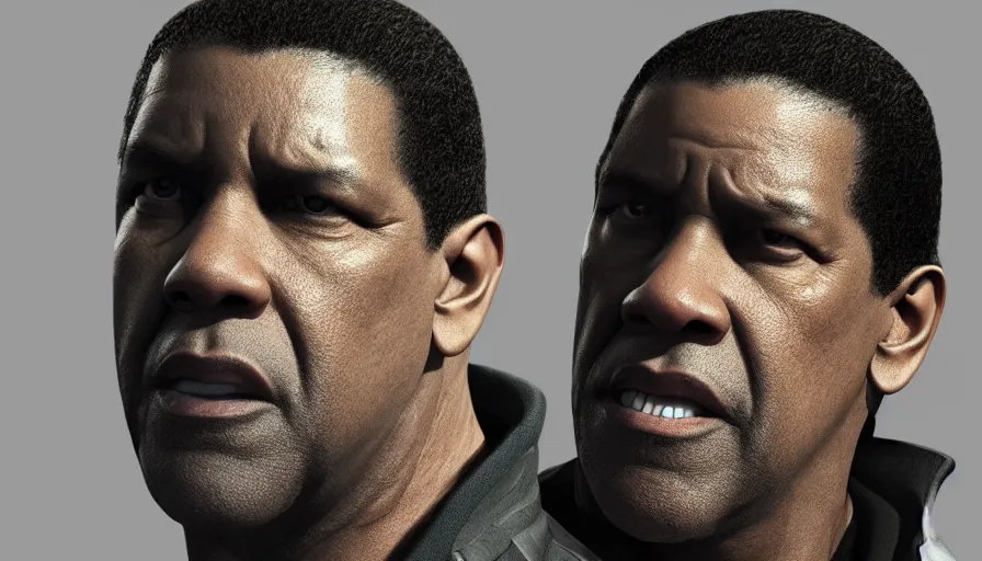 Image similar to Denzel Washington is Blade, hyperdetailed, artstation, cgsociety, 8k