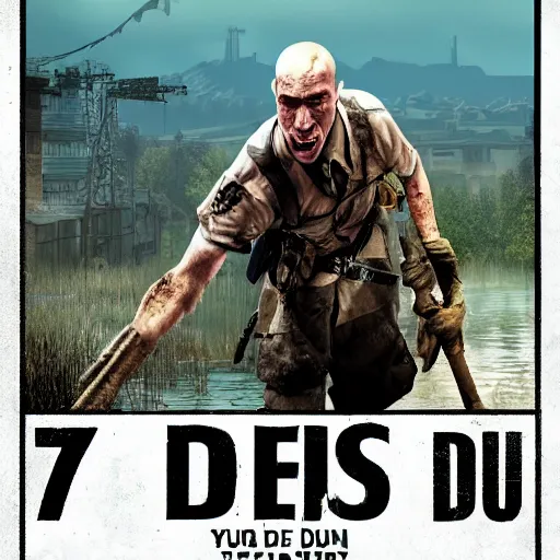 Prompt: 7 days to die poster