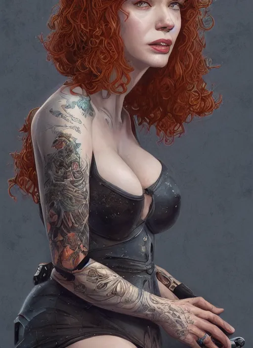 Image similar to Christina Hendricks as a ruggedly handsome skateboard girl, tasteful, intricate, elegant, highly detailed, centered, digital painting, artstation, concept art, smooth, sharp focus, illustration, artgerm, donato giancola, Joseph Christian Leyendecker, WLOP