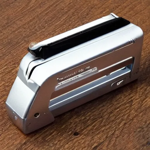 Prompt: a ferocious stapler