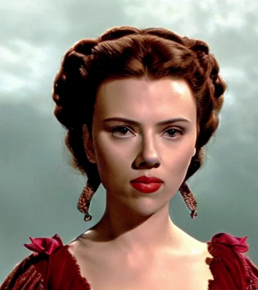 Image similar to Scarlett Johansson in Gone With the Wind