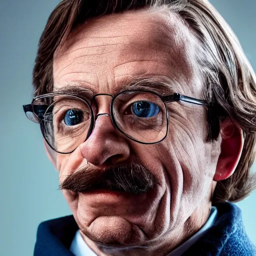 Prompt: stunning award winning hyperrealistic hdr 8 k highly detailed portrait photo of ned flanders as a real human