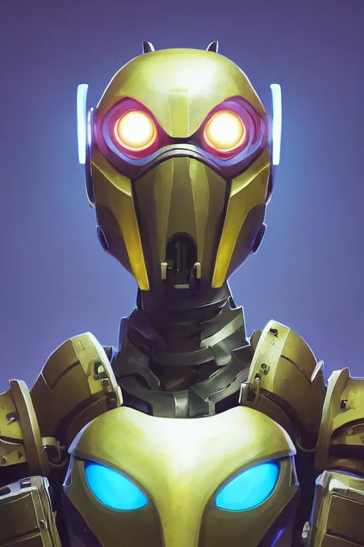 Image similar to epic mask helmet robot ninja portrait stylized as fornite style game design fanart by concept artist gervasio canda, behance hd by jesper ejsing, by rhads, makoto shinkai and lois van baarle, ilya kuvshinov, rossdraws global illumination radiating a glowing aura global illumination ray tracing hdr render in unreal engine 5