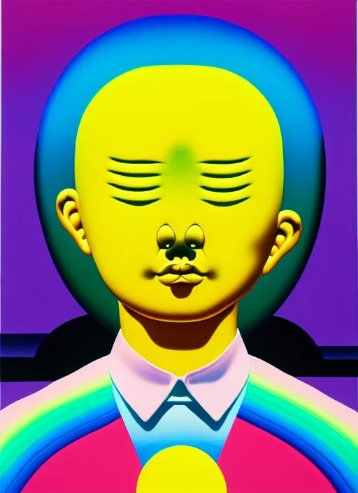 Image similar to confidence by shusei nagaoka, kaws, david rudnick, airbrush on canvas, pastell colours, cell shaded!!!, 8 k