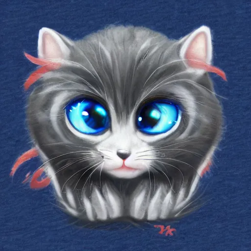 Image similar to Cute elder god kitten 4K