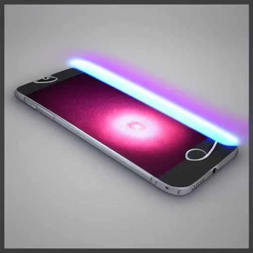 Prompt: futuristic concept art of the iphone 69, realistic, advertisment, detailed, modern, 3d, athomspheric lightning, gradients