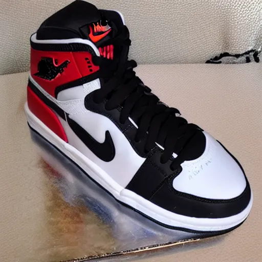 Image similar to Nike birthday cake air Jordan sneakers