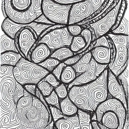 Image similar to dream recursive zentangles