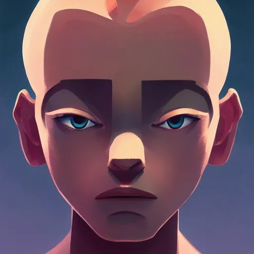 Image similar to face icon stylized minimalist sony playstation, loftis, cory behance hd by jesper ejsing, by rhads, makoto shinkai and lois van baarle, ilya kuvshinov, rossdraws global illumination