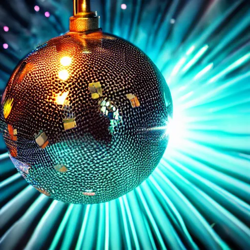 Image similar to fish eats disco ball hd photo