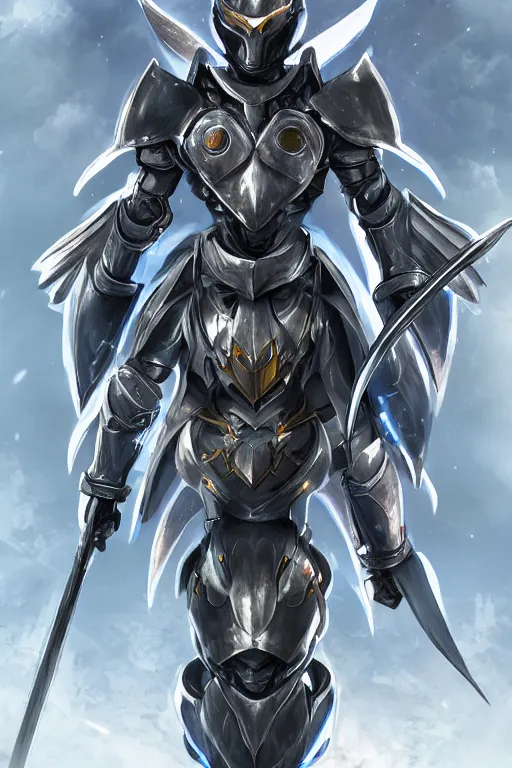 Image similar to helmet armor guardian destiny in witch queen illumination ray tracing hdr fanart arstation by sung choi robot ninja mask and eric pfeiffer and gabriel garza and casper konefal