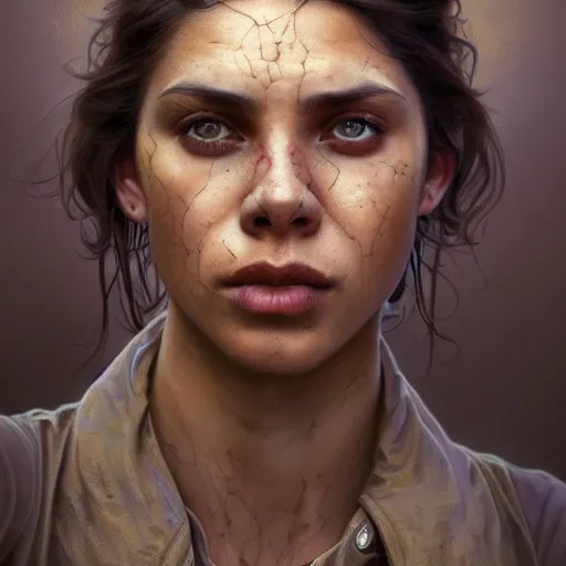 Prompt: portrait of a hero firefighter, bruised, covered in dirt, confident and proud, dramatic, intricate, headshot, highly detailed, digital painting, artstation, concept art, sharp focus, cinematic lighting, illustration, art by artgerm and greg rutkowski, alphonse mucha, cgsociety