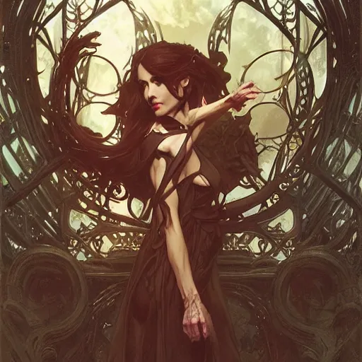 Image similar to incubus shuffles gothic by Stanley Artgerm Lau, greg rutkowski, thomas kindkade, alphonse mucha, loish, norman Rockwel