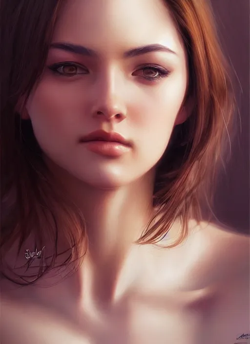 Image similar to photo of a gorgeous young woman in the style of stefan kostic, realistic, half body shot, sharp focus, 8 k high definition, insanely detailed, intricate, elegant, art by stanley lau and artgerm