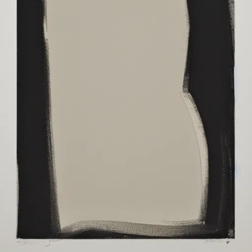 Image similar to Minimalist Abstract Art, Art Print, by Euan Uglow, trending on Saatchi Art