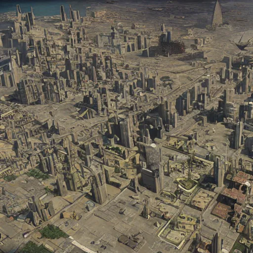 Prompt: coruscant as a medieval city