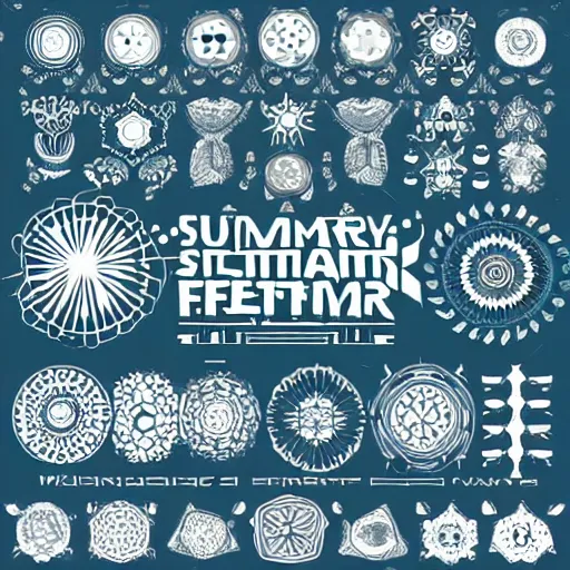 Image similar to symmetry festival set disign, high detailed