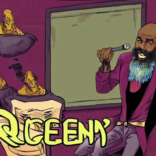 Prompt: Queen's Gambit with MC Ride as the protagonist