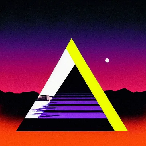 Image similar to Synthwave pink Floyd