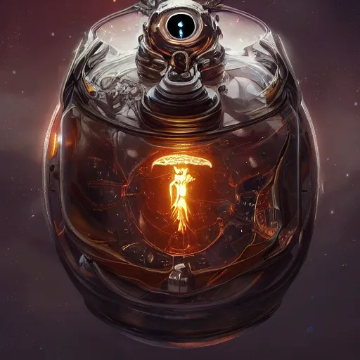 Image similar to concept art of a lightray trapped in vacuum, high definition, symmetrical, insanely detailed, elegant, intricate, hypermaximalist, cgsociety, prizewinning, trending on artstation, popular, top 1 0 0, best, winner, mentor, guru, cinematic