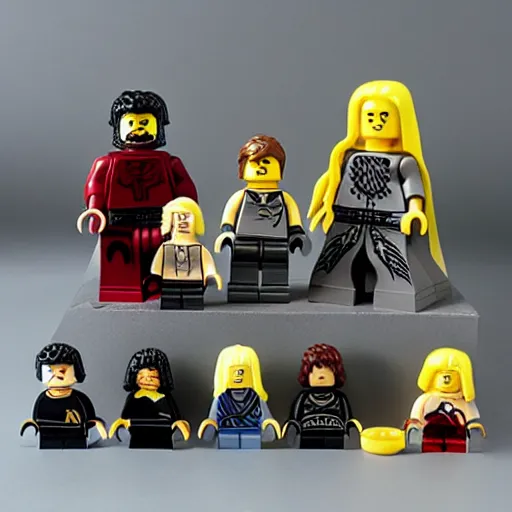 Image similar to game of thrones lego set