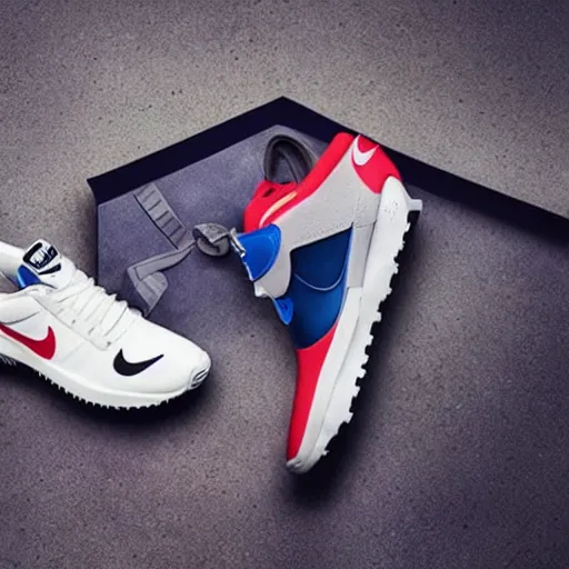 Image similar to photograph of a new nike collaboration with disney