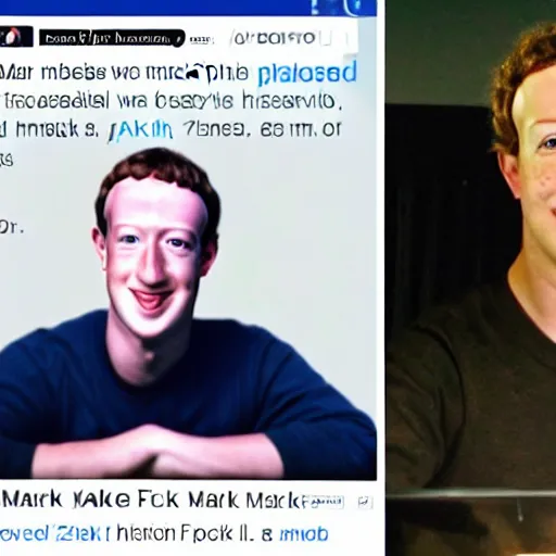 Prompt: Mark Zuckerberg as a Human, What Mark Zuckerberg would look like if he was a human being.