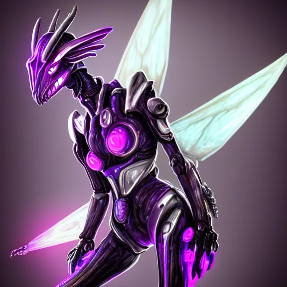 Prompt: extremely detailed mawshot of a giant beautiful stunning goddess anthropomorphic hot robot mecha female dragon, silver sharp streamlined armor, detailed hot maw, glowing Purple LED eyes, standing elegantly, eating and swallowing a tiny human, food pov, micro pov, vore art, dragon art, warframe fanart, Destiny fanart, macro art, furry art, furaffinity, DeviantArt, Eka's Portal, G6