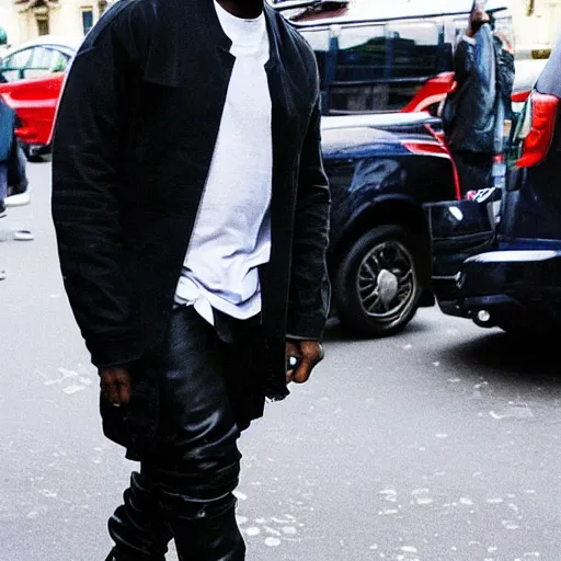 Prompt: “Kanye West in Paris”