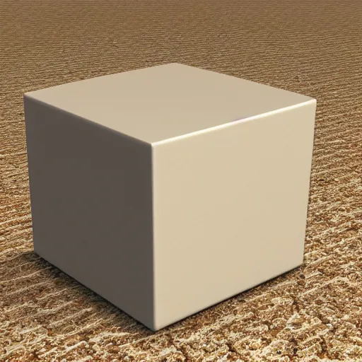 Image similar to blender default cube