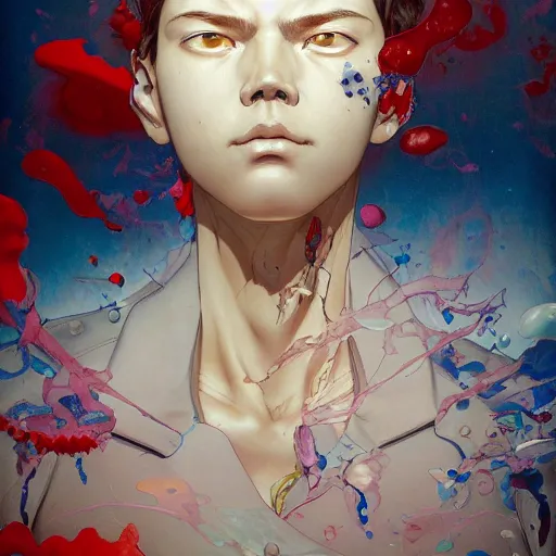 Prompt: citizen portrait soft light painted by james jean and katsuhiro otomo and erik jones, inspired by akira anime, smooth face feature, intricate oil painting, high detail illustration, sharp high detail, manga and anime 1 9 9 9