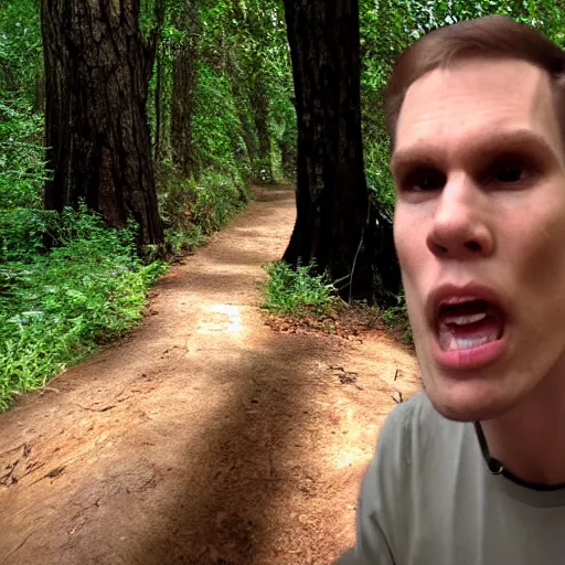 Image similar to Jerma985 caught on Trailcam, 4k, high definition