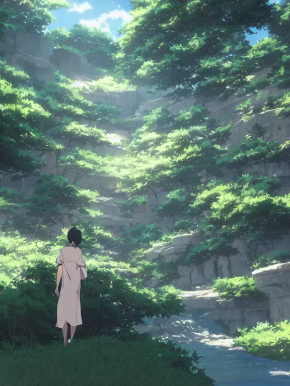 Image similar to makoto shinkai